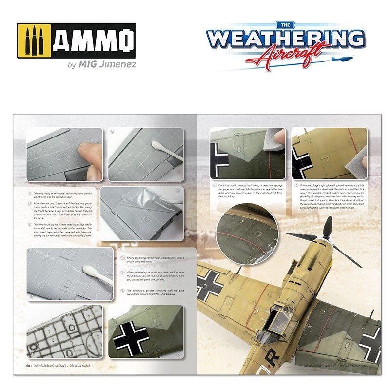 AMMO of Mig Jimenez 5217 The Weathering Aircraft Issue 17. DECALS &amp;amp; MASKS (English) – Bild 8