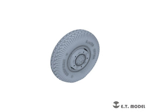 ET Model P35-107 WWII German Sd.Kfz.234 Large Diameter Weighted Wheels Type.7 1/35 – image 4
