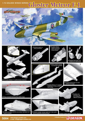 Cyber Hobby 5084 Gloster Meteor F.1 1/72 – image 2