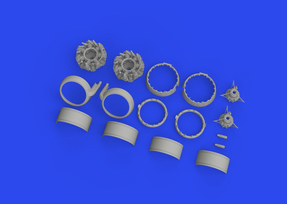 Eduard 648983 Beaufort Mk. I engines PRINT ICM 1/48 – Bild 4