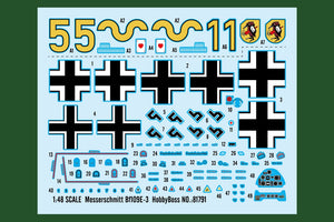 Hobby Boss 81791 Messerschmitt Bf109E-3 1/48 – immagine 19