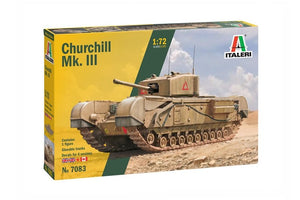Italeri 7083 Churchill Mk. III 1/72 – zdjęcie 2