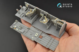 Quinta Studio QD32091 Ju 87A 3D-Printed &amp;amp; coloured Interior on decal paper (Trumpeter) 1/32 – immagine 9