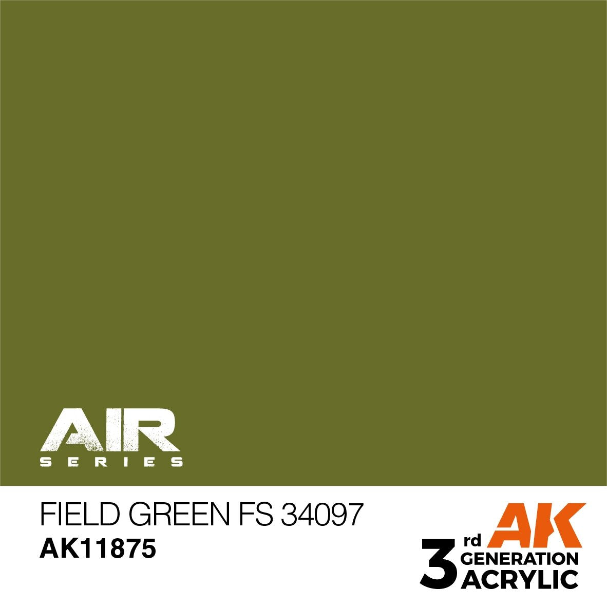 AK Interactive AK11875 FIELD GREEN FS 34097 – AIR 17 ml