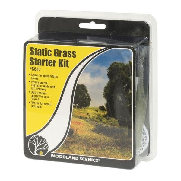 Woodland Scenics WFS647 Zestaw startowy do trawy statycznej – zdjęcie 2