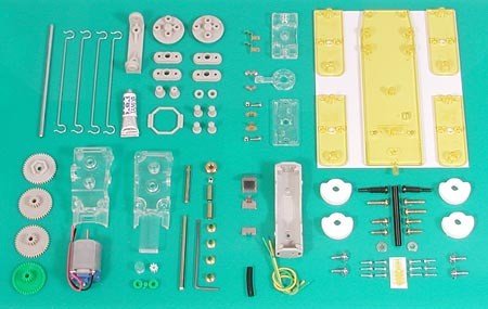 Tamiya 71101 Mechanical Dog - Four Leg Walking Type – Bild 2