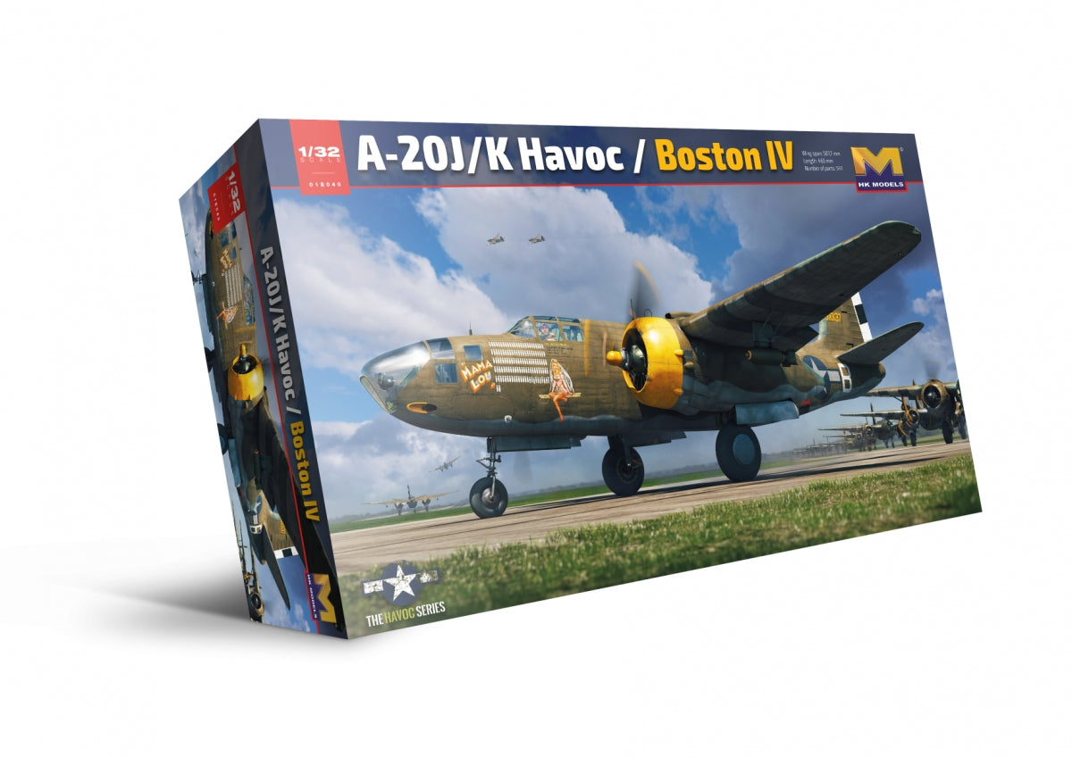 Maquette HK Models 01E040 A-20J/K Havoc / Boston IV 1/32