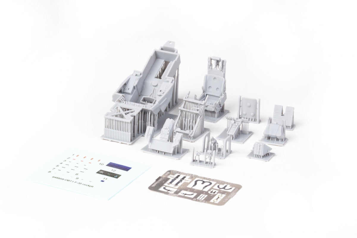 Eduard 6481166 F-35C cockpit PRINT for TAMIYA 1/48