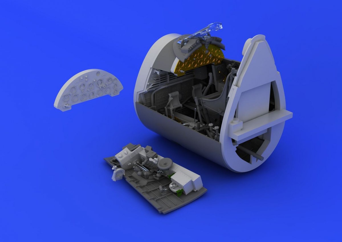 Eduard 632053 F4U-1A cockpit 1/32 Tamiya – immagine 6