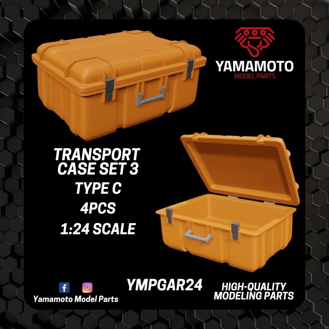 Yamamoto YMPGAR24 Transport Case Set 3 - Type C 1/24 – Bild 2