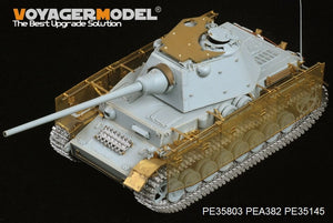 Voyager Model PE35803 WWII German Pz.Kpfw.IV Ausf.J (mit Panther F turret) For DRAGON 6824 1/35 – imagen 6