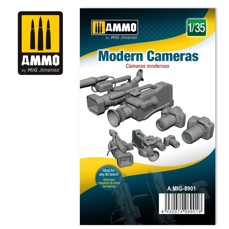 Munitions des appareils photo modernes Mig 8901 1/35