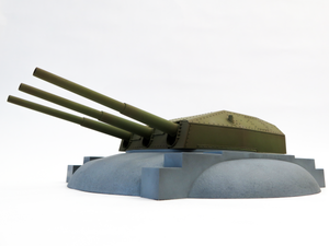 Modelcollect UA72344 Austratt fort coastal artillery site triple 28cm turret Caesar 1/72 – Bild 3