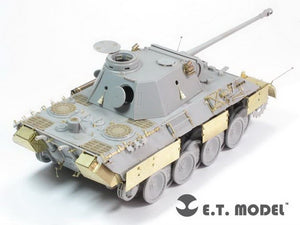 E.T. Model E35-124 WWII German Panther D Basic (For DRAGON Smart Kit) 1/35 – immagine 4