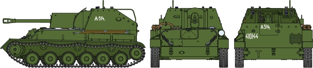 Tamiya 35348 Russian Self-Propelled Gun SU-76M 1/35 – Bild 7