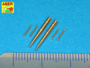 Aber A72 008 B wing (1 variant) armament for British fighter Spitfire Mk.I to V; Hispano 20mm x 2 (1 variant), Browning .30 tips x 4 1/72 – Bild 2