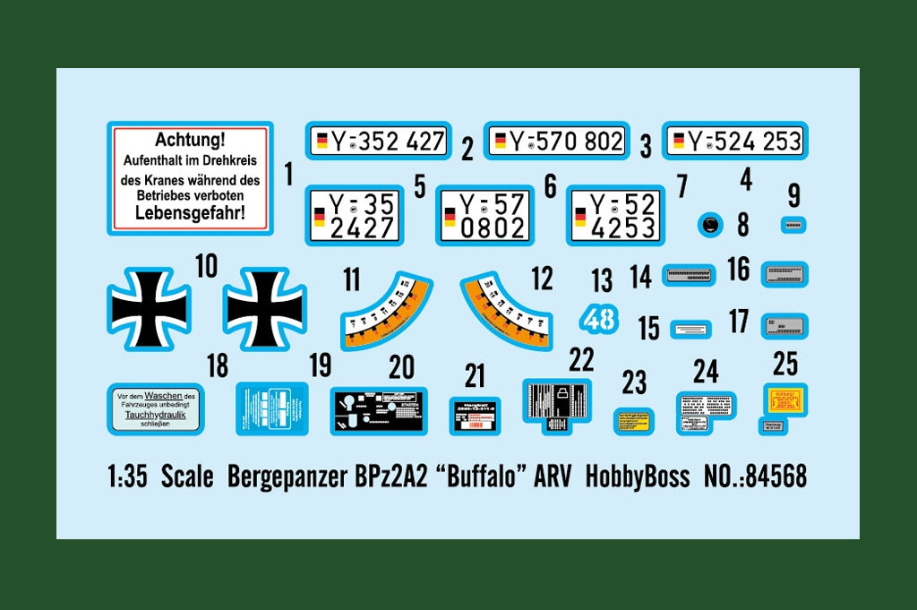 Hobby Boss 84568 Bergepanzer BPz2A2 Buffalo ARV 1/35 – Bild 4