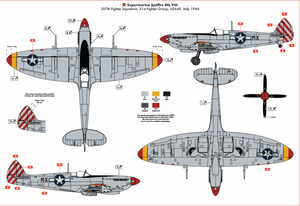 Airfix 17002 Supermarine Spitfire Mk.VIII 1/24 – imagen 16