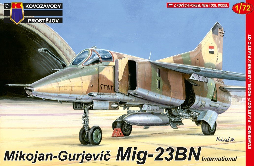Kozavody Prostejov KPM0096 MiG-23BN International 1/72
