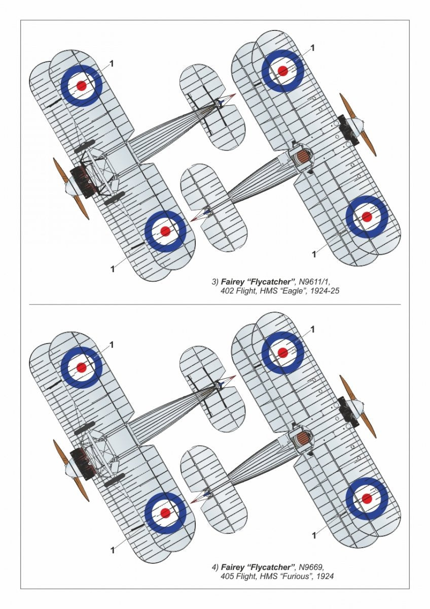 Armory Models 48001 Fairey Flycatcher British interwar FAA Fighter, early version, w/ Jaguar-III engine 1/48 – imagen 26