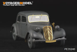 Voiture d&amp;#39;état-major Citroën Traction 11CV de la Seconde Guerre mondiale, modèle Voyager PE35240, pour Tamiya 35301, échelle 1/35
