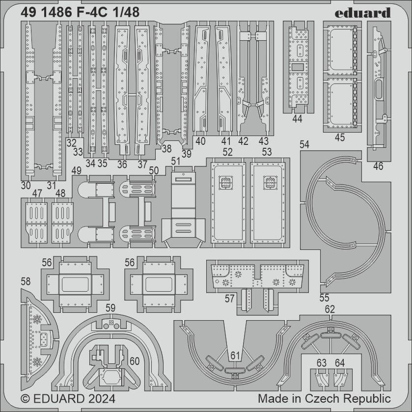 Eduard BIG49437 F-4C HOBBY 2000, ACADEMY 1/48 – imagen 4