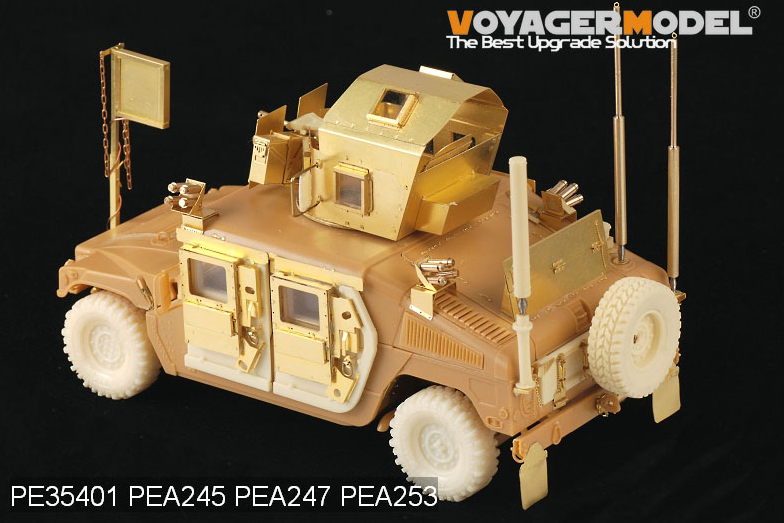 Voyager Model PEA253 Modern HUMVEE electronic Antennas set (GP) 1/35 – immagine 3