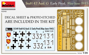 Mini Art 35349 StuH 42 Ausf. G Early Prod. May-June 1943 1/35 – Bild 2