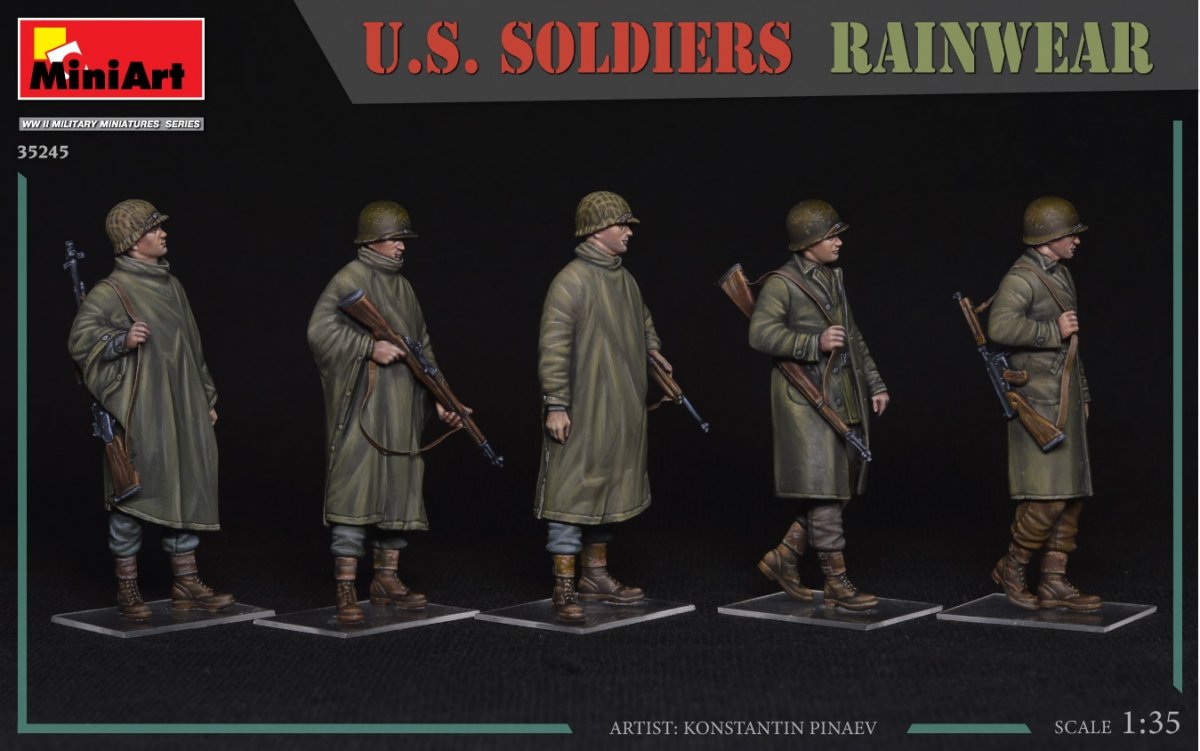 MiniArt 35245 U.S. SOLDIERS RAINWEAR 1/35 – zdjęcie 4