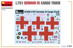 Miniart 35450 L701 GERMAN 3T CARGO TRUCK 1/35 – image 2