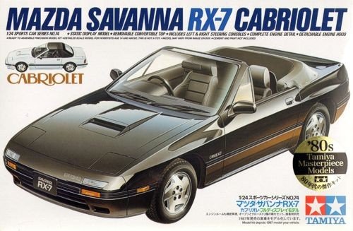 Tamiya 24074 Mazda RX-7 Savanna Cabriolet 1/24