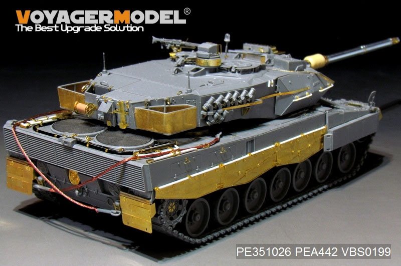 Voyager Model PE351026 Modern German Leopard 2A6 Basic For Border BT-002 1/35 – Bild 14