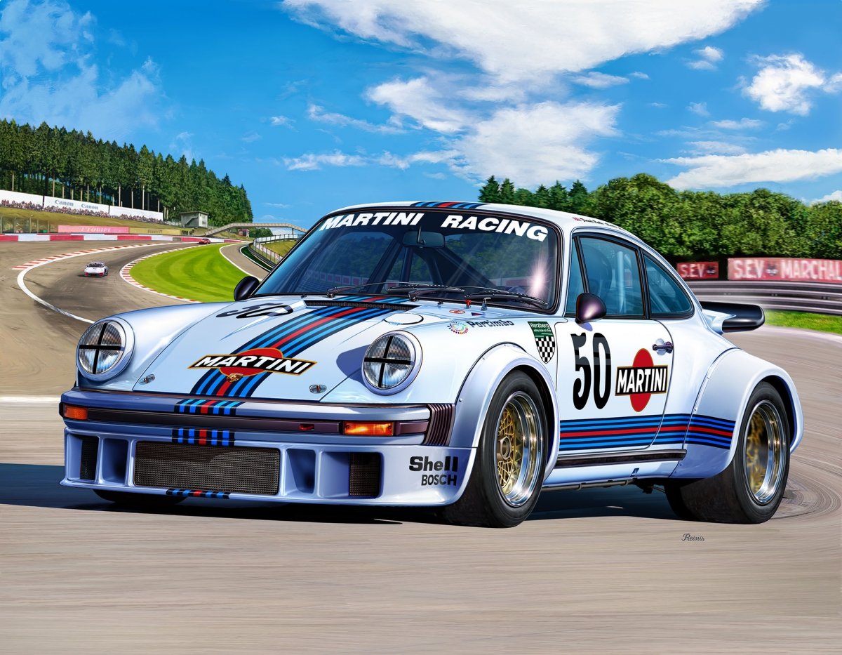 Revell 07685 Porsche 934 RSR Martini 1/24 – image 3