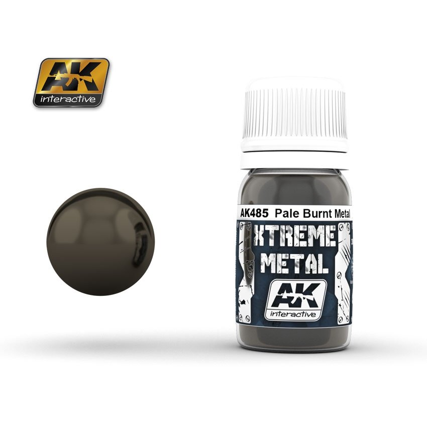 AK Interactive AK485 XTREME METAL PALE BURNT METAL 30ml
