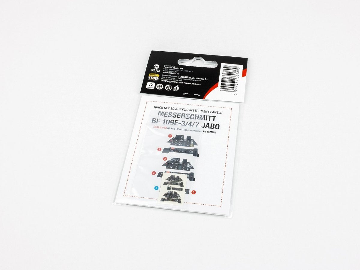 Red Fox Studio QS-48031 Messerschmitt Bf 109E-3/4/7 JABO Tamiya 1/48 – image 2