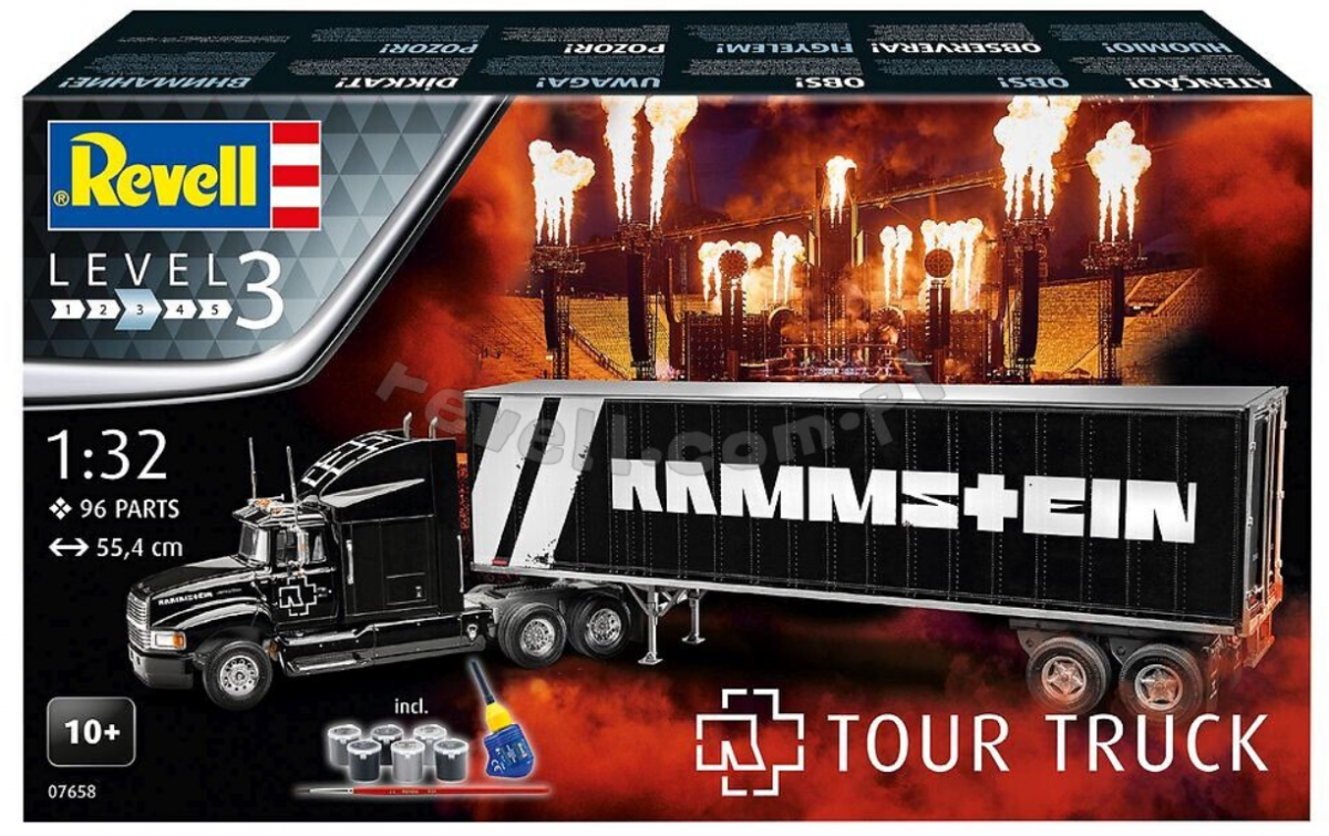 Revell 07658 Rammstein Tour Truck Gift Set 1/32 – Bild 2