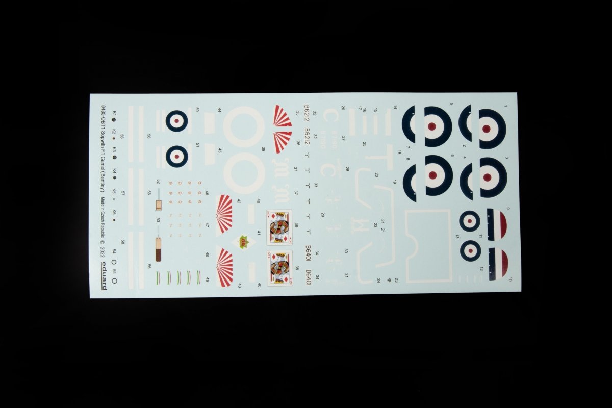 Eduard 8485 Sopwith F.1 Camel (Bentley) 1/48 – immagine 5