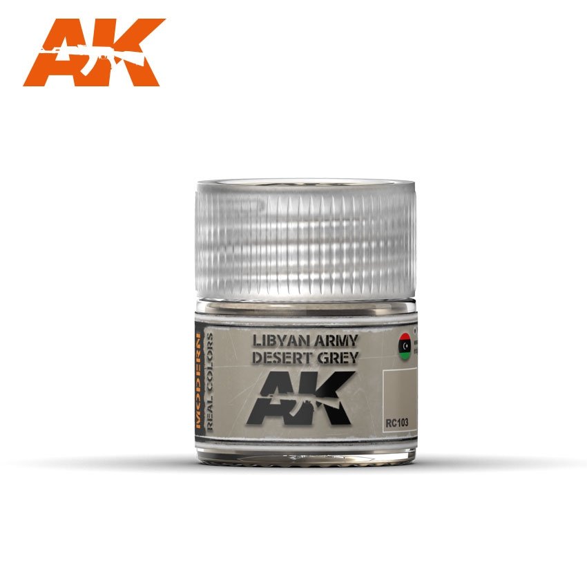 AK Interactive RC103 Armée libyenne Gris désert 10 ml