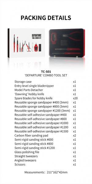 DSPIAE TC-S01 &amp;#39;Departure&amp;#39; Tool Combo Set / Zestaw narzędzi – imagen 2