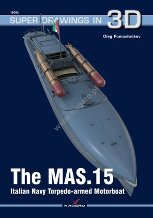 Kagero 16082 The MAS.15 Italian Navy Torpedo-armed Motorboat EN