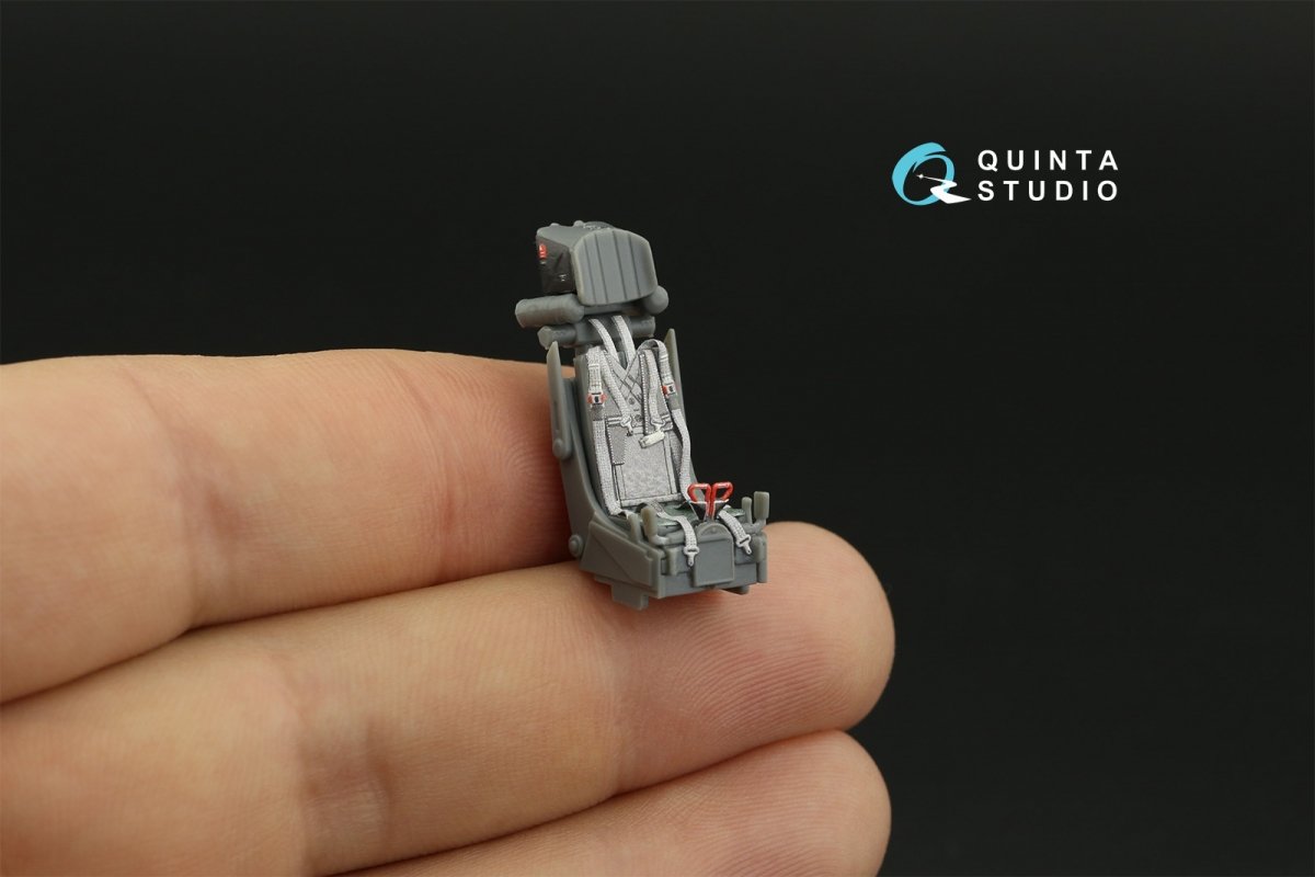 Quinta Studio QD48320 Su-30SM 3D-Printed &amp;amp; colored Interior on decal paper (GWH) 1/48 – image 12