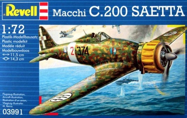 Revell 03991 Macchi C.200 Saetta 1/72