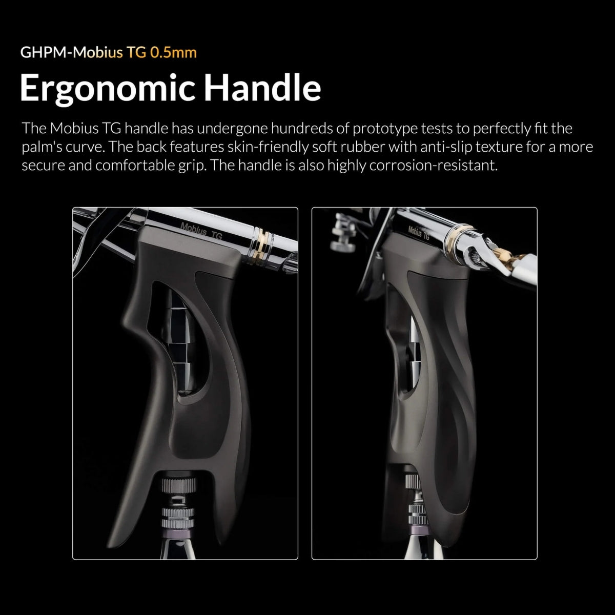 Gaahleri 44070 Premium Series GHPM-Mobius TG 0,5 mm Airbrush