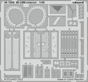 Eduard 481088 Mi-35M exterior ZVEZDA 1/48