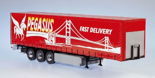 Italeri 3809 CURTAINSIDE TRAILER 1/24 – Bild 2