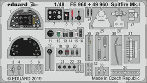 Eduard FE960 Spitfire Mk. And 1/48 TAMIYA