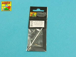 Aber 72L-17 Lufa 88mm PaK43/1 L/71 do działa Nashorn i PaK 43 / German 88mm PaK43/1 L/71 barrel for Nashorn and PaK43A/Tgun 1/72 – zdjęcie 3