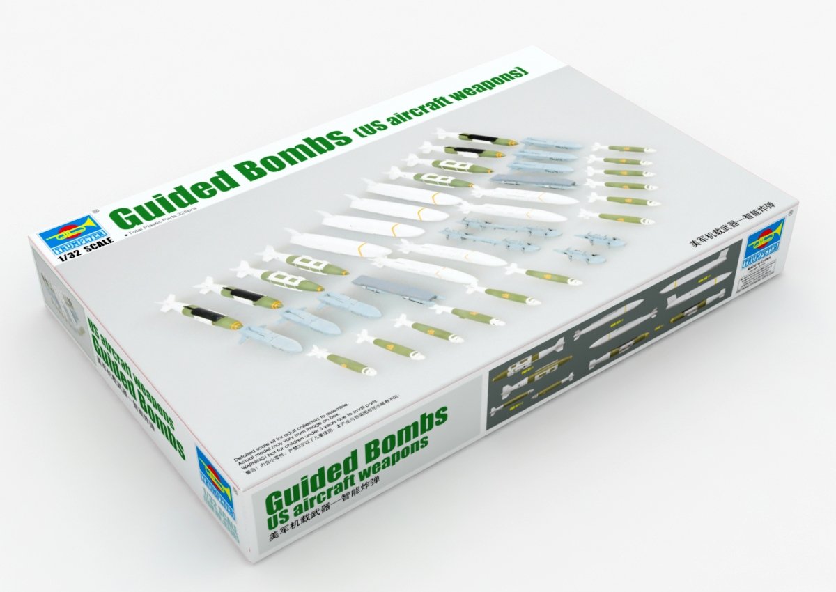 Trumpeter 03305 US Smart bombs (US aircraft weapons) 1/32 – zdjęcie 2
