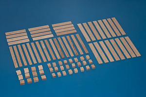 RB Model 35D30 4 x natural wood pallets self assembly kit 1/35 – immagine 5