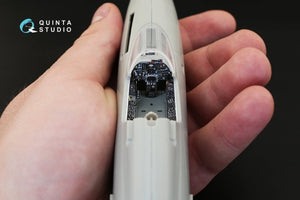 Intérieur imprimé en 3D et coloré sur papier décalcomanie Quinta Studio QD48138 F-105D (pour kit HobbyBoss) 1/48 – image 5
